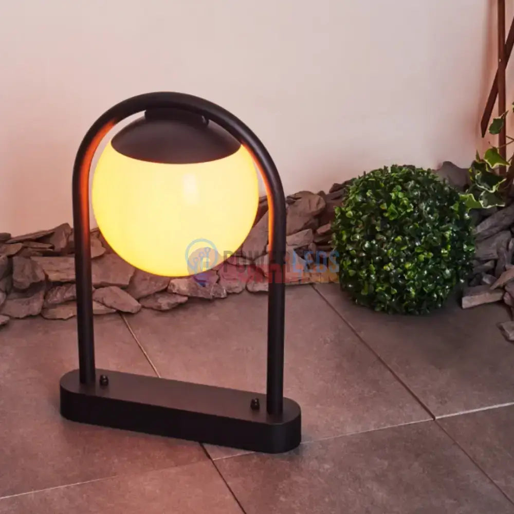 Stalp Ornamental de Gradina LED 28W PRATA VECCHIA 98732 powerleds.ro