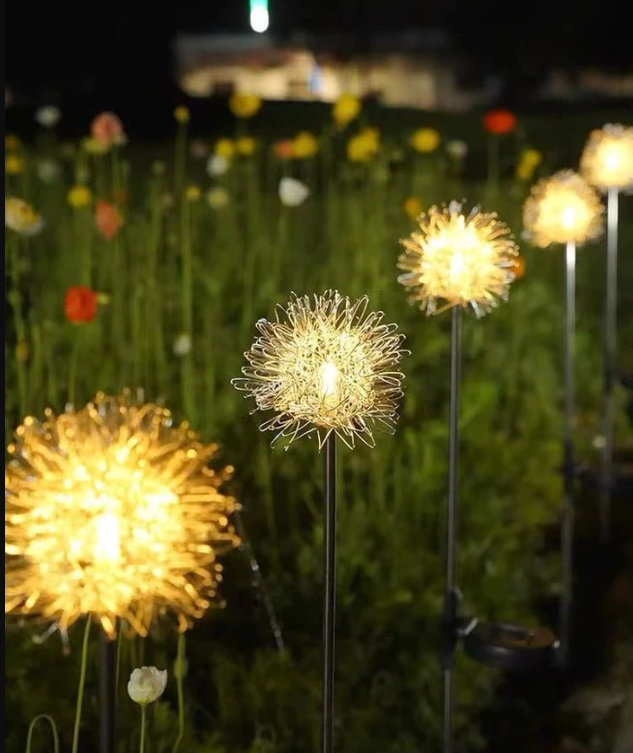 Stalpisor Solar de Gradina DANDELION 73CM