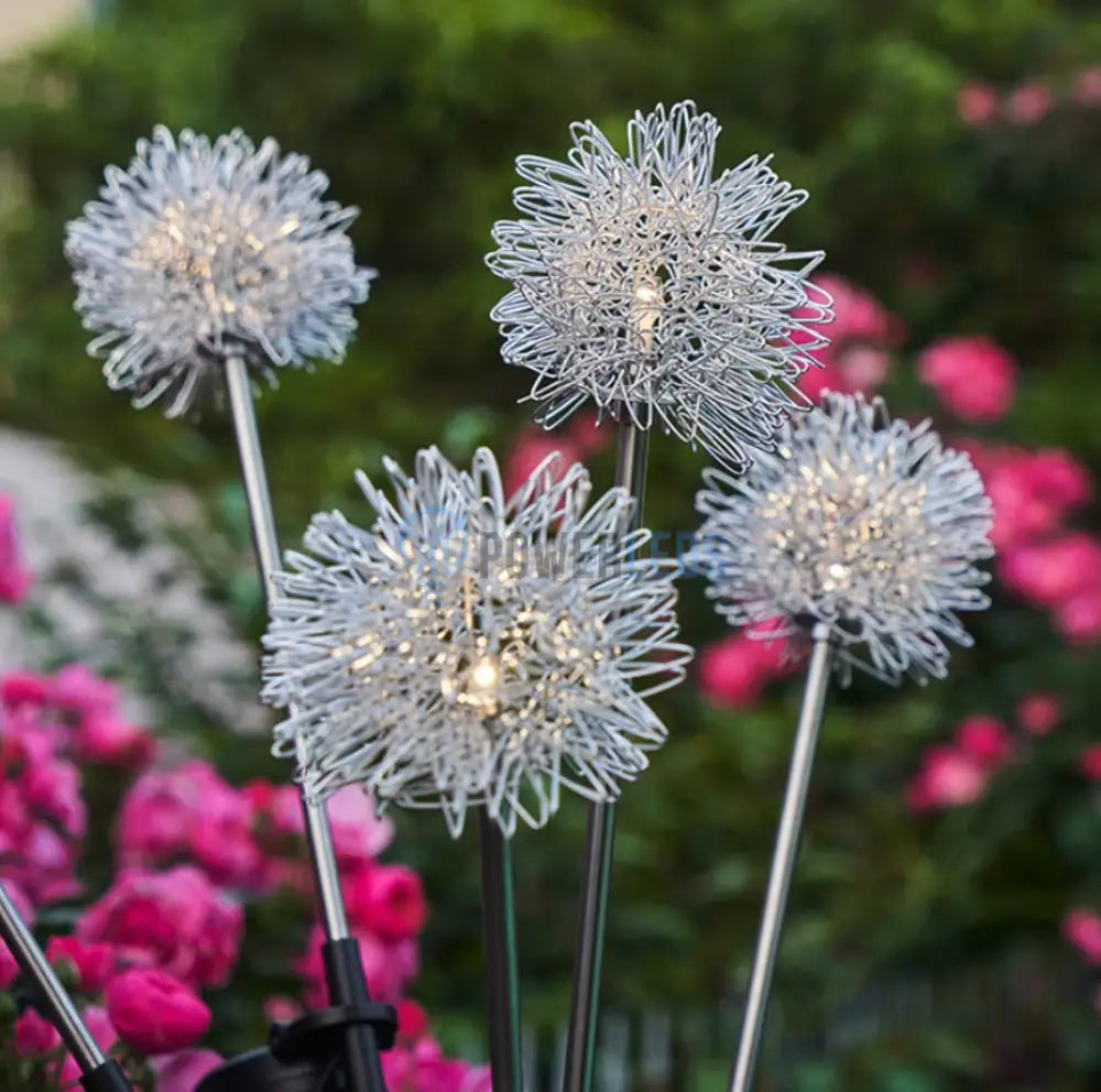 Stalpisor Solar De Gradina Dandelion 73Cm Rgb Solar Lamp