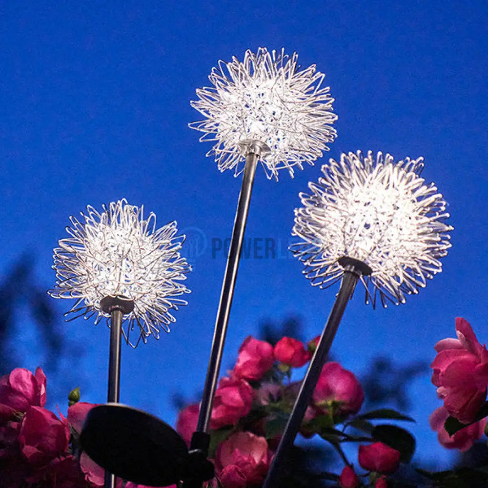 Stalpisor Solar De Gradina Dandelion 73Cm Rgb Solar Lamp