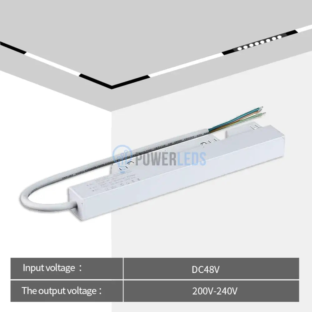 Sursa Alimentare 100W 48V Sina Magnetica Alba powerleds.ro