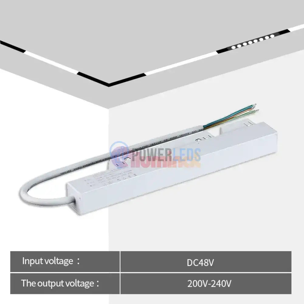 Sursa Alimentare 200W 48V Sina Magnetica Alba powerleds.ro
