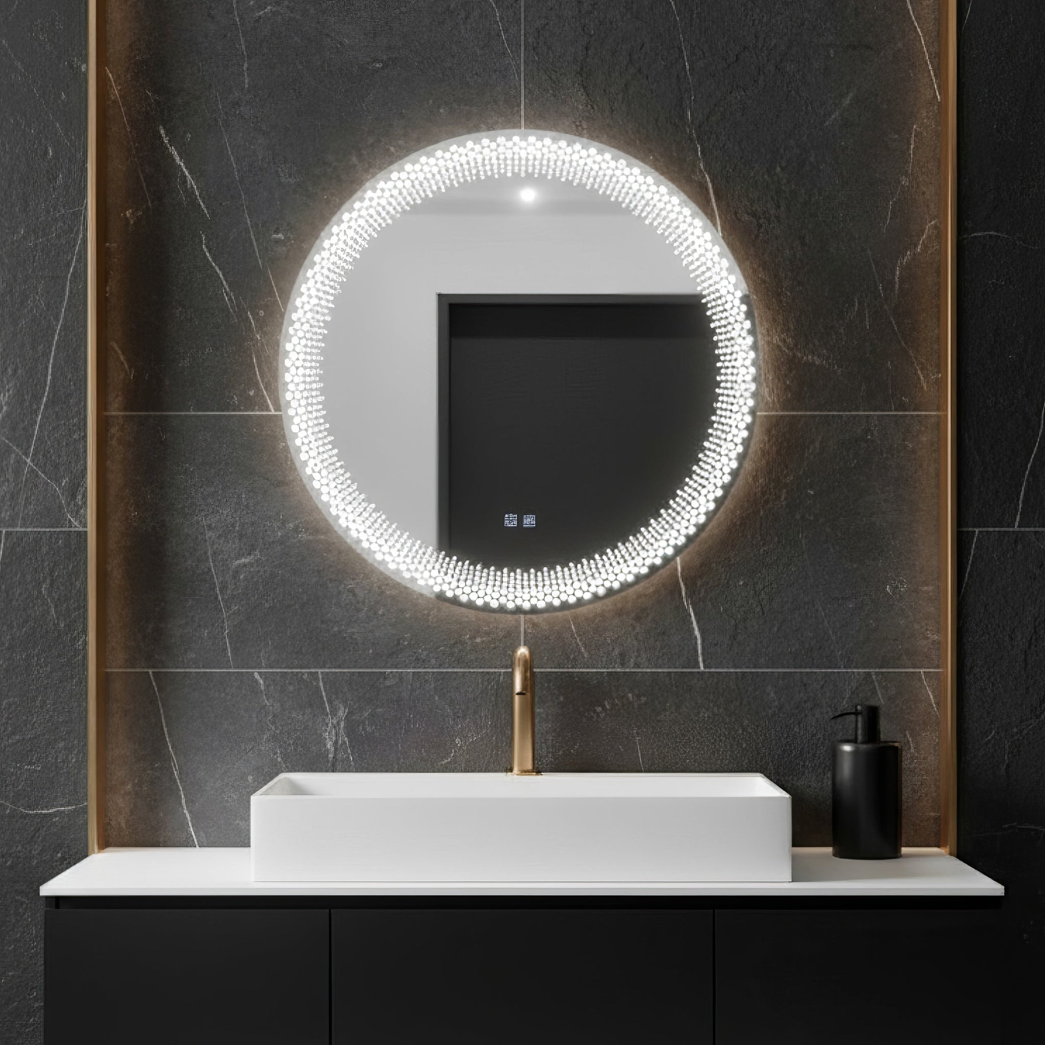 Oglinda LED Premium LUMI cu Senzor 3 Functii Dezaburire