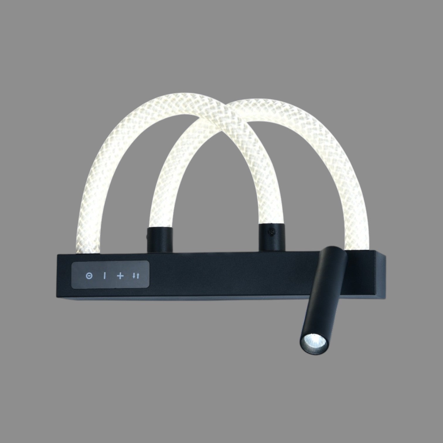 Aplica LED Tube Rope TORI Black