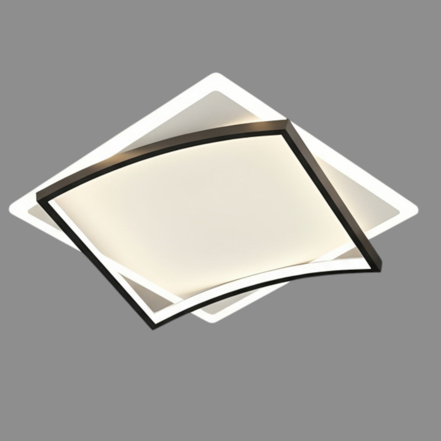 Lustra LED RAVI BLACK Echivalent 430W Telecomanda