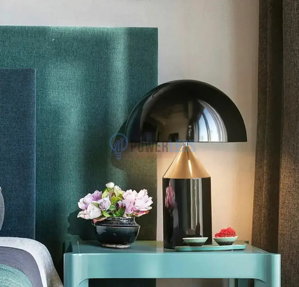 Veioza Luxury Black Mushroom table lamp