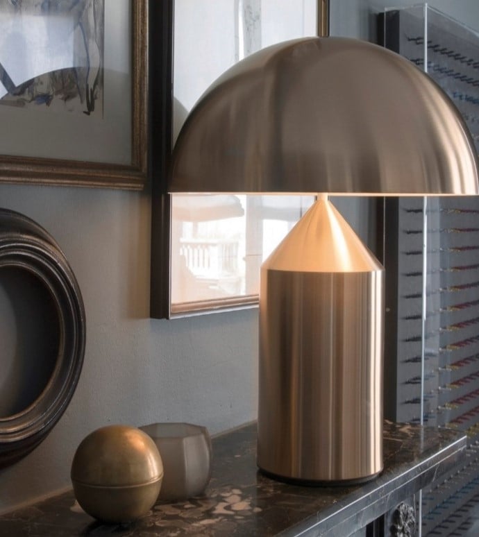 Veioza Luxury Gold Mushroom