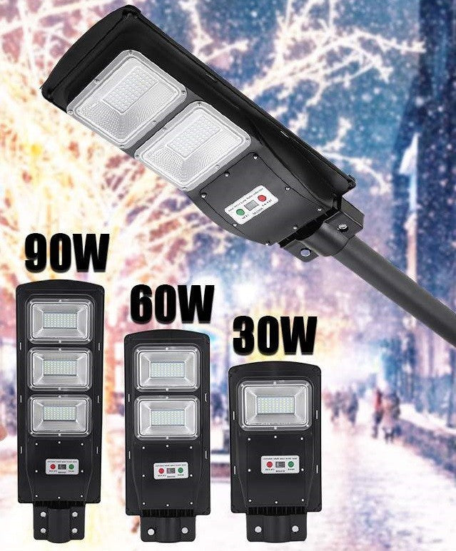 Lampa LED 90W Solara SLIM Senzor Miscare + Telecomanda