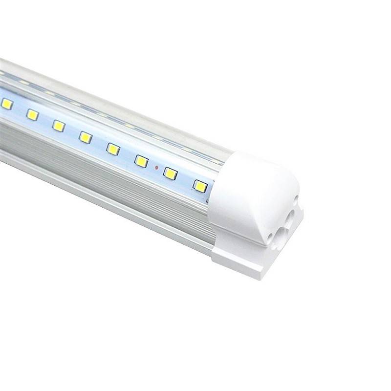 Tub LED T8 Transparent Suport Inclus 60cm 8W Interconectabil