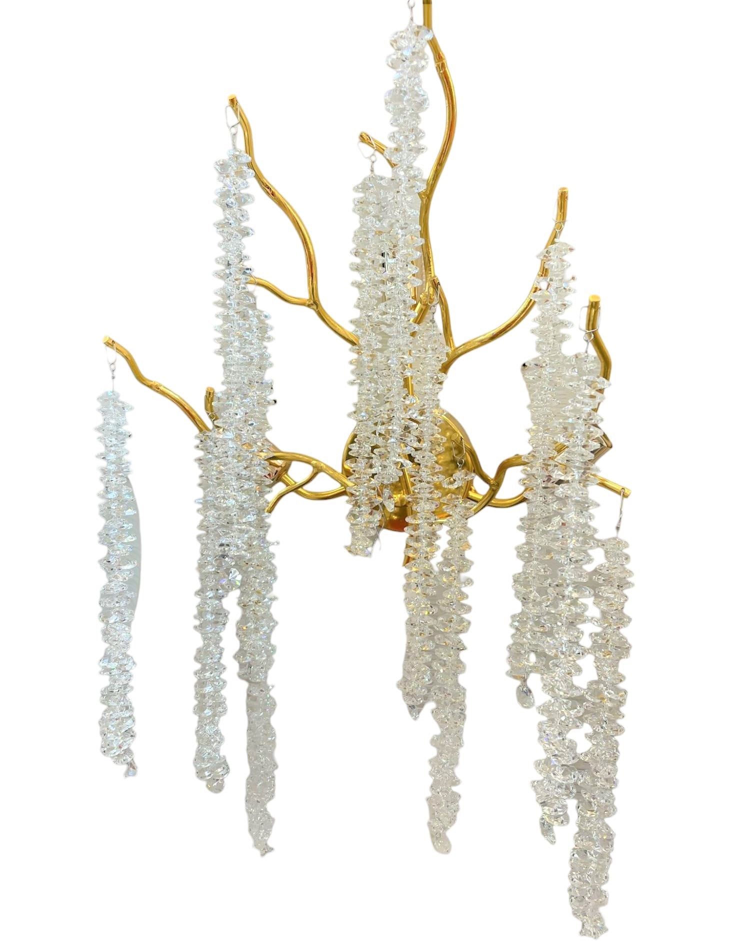 Aplica Cristal Luxury Golden Willow