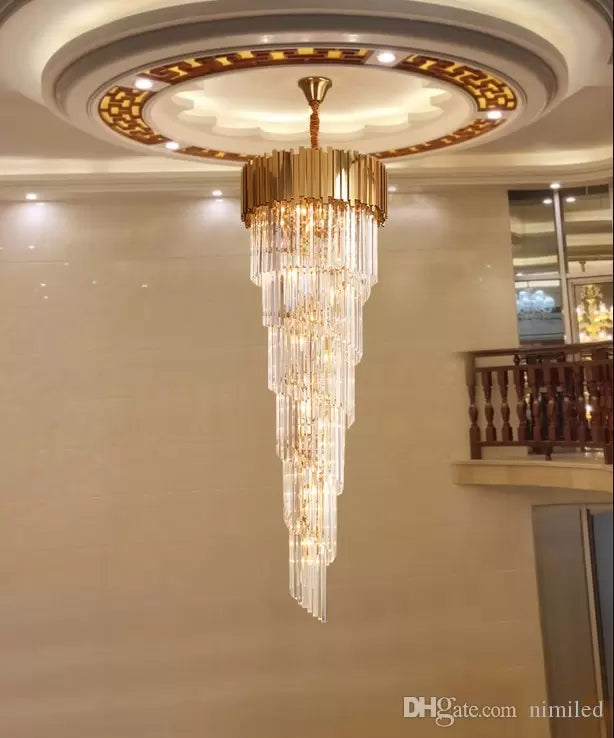 Candelabru Cristal GLORY GOLDEN LUXURY 160cm