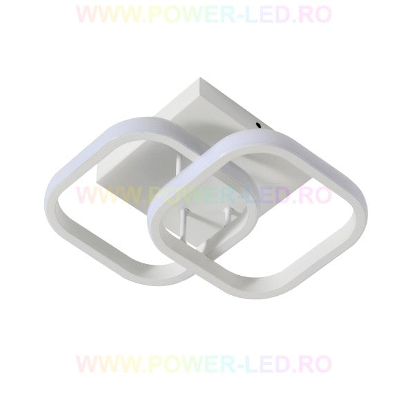 Lustra LED 32W TWO SQUARE Echivalent 200W